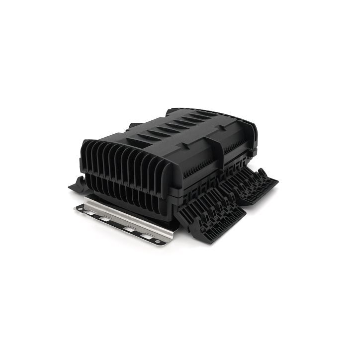 Муфта оптическая Merlion 2 ввода, до 4-х кассет, до 96 сварок, материал ABS (ML-OP-F205) изображение 2