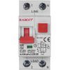 Диференціальний автоматичний вимикач E.NEXT 1-п.+N e.rcbo.pro. C 20А 30мА (p0720027) зображення 2