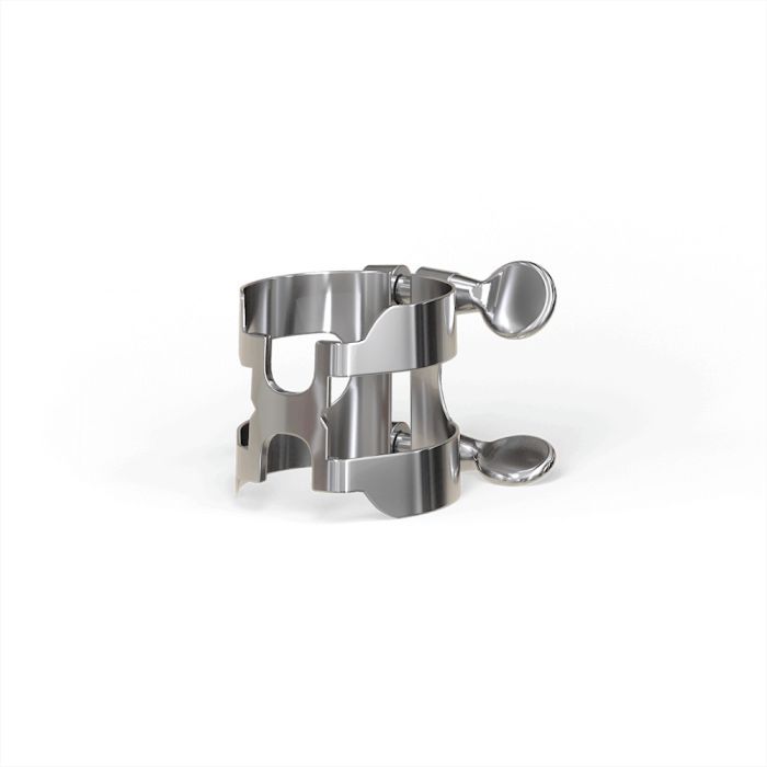 Лигатура для кларнета D'Addario H-Ligature & Cap For Bb Clarinet Silver-Plated (HCL1S) изображение 2