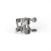 Лигатура для кларнета D'Addario H-Ligature & Cap For Bb Clarinet Silver-Plated (HCL1S) изображение 2