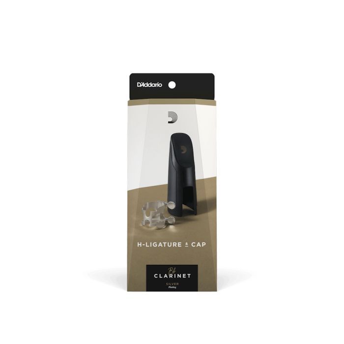 Лигатура для кларнета D'Addario H-Ligature & Cap For Bb Clarinet Silver-Plated (HCL1S) изображение 3