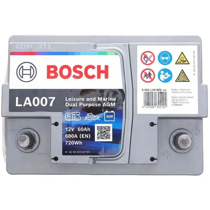 Аккумулятор автомобильный Bosch 0 092 LA0 070 изображение 2