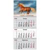 Календар Axent настінний квартальний на 2026 р. (3 пружини) Horses 3 (8803-26-9-A) зображення 2