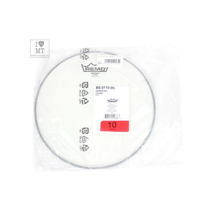 Пластик для барабана Remo Emperor 10" Coated (64794) зображення 4