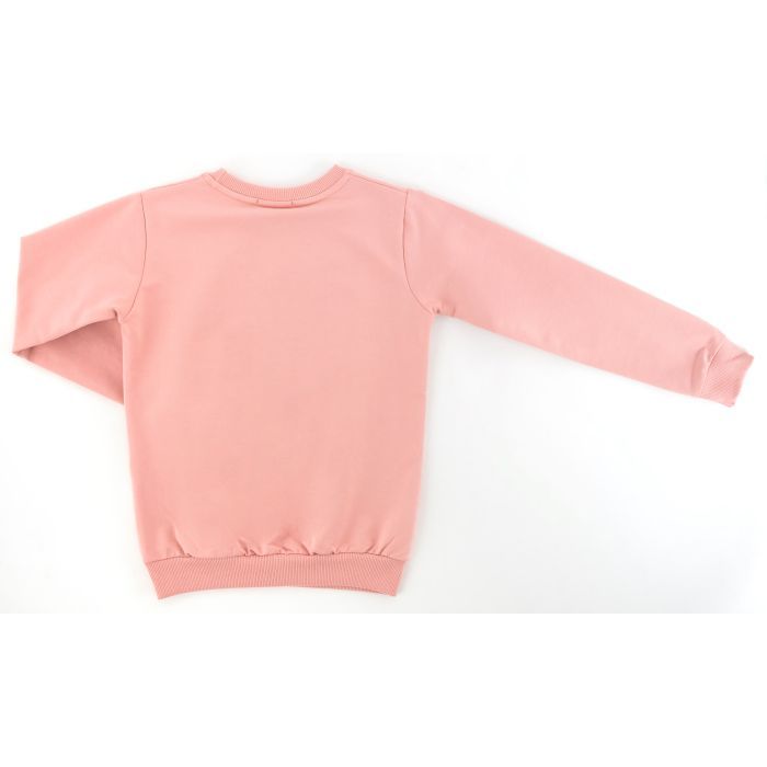 Спортивний костюм дитячий Breeze з квіточками (22098-134G-peach) зображення 4