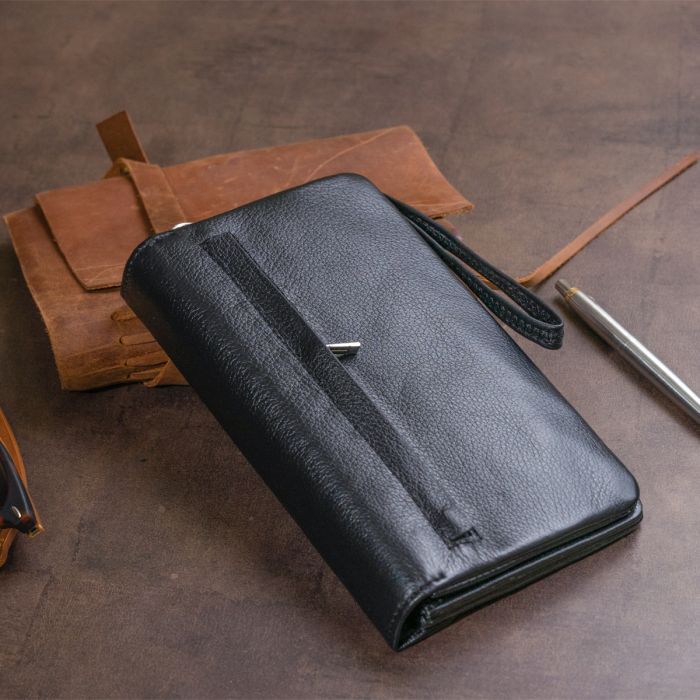 Гаманець ST Leather Зі шкіри Зелений (19320) зображення 12