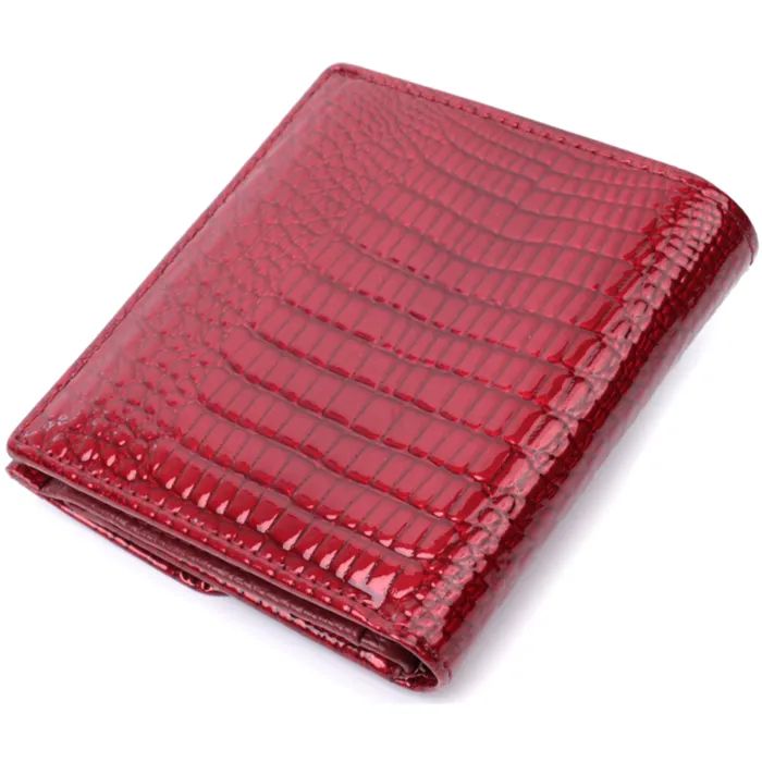 Гаманець ST Leather З натуральної шкіри Червоний (22705) зображення 2