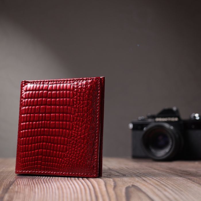 Гаманець ST Leather З натуральної шкіри Червоний (22705) зображення 9