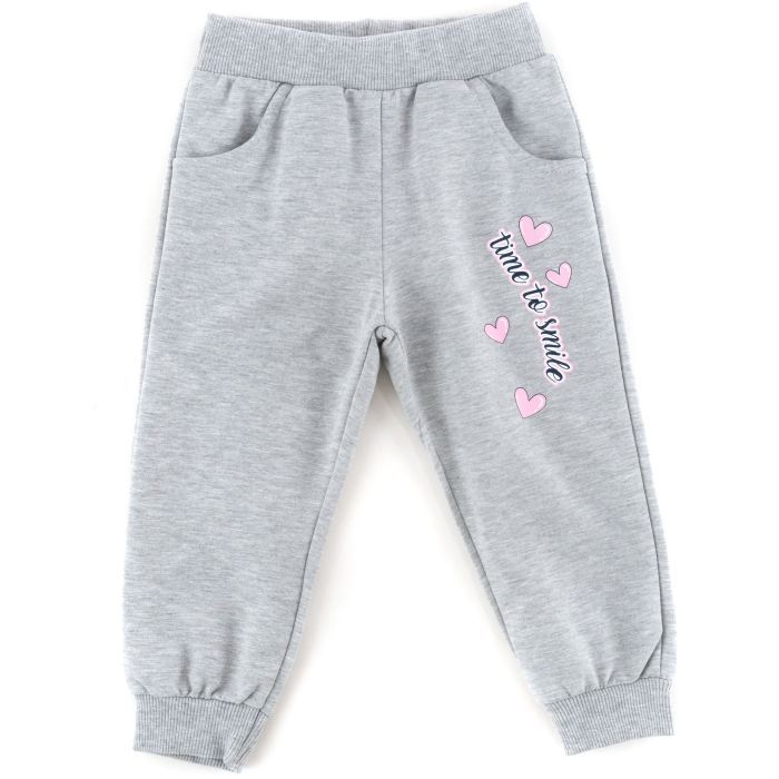 Спортивний костюм дитячий Breeze TIME TO SMILE (20888-110G-gray) зображення 3