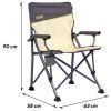 Крісло складане Uquip Roxy Sand/Grey (244038) (DAS303229) зображення 6