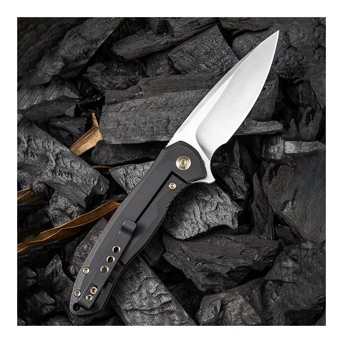 Нож Maserin Summit, Magnacut, fat carbon, темно-кораловий (490/FCS) изображение 4