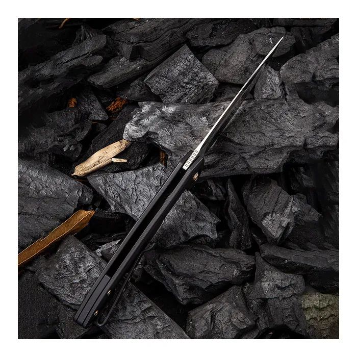 Нож Maserin Summit, Magnacut, fat carbon, темно-кораловий (490/FCS) изображение 9