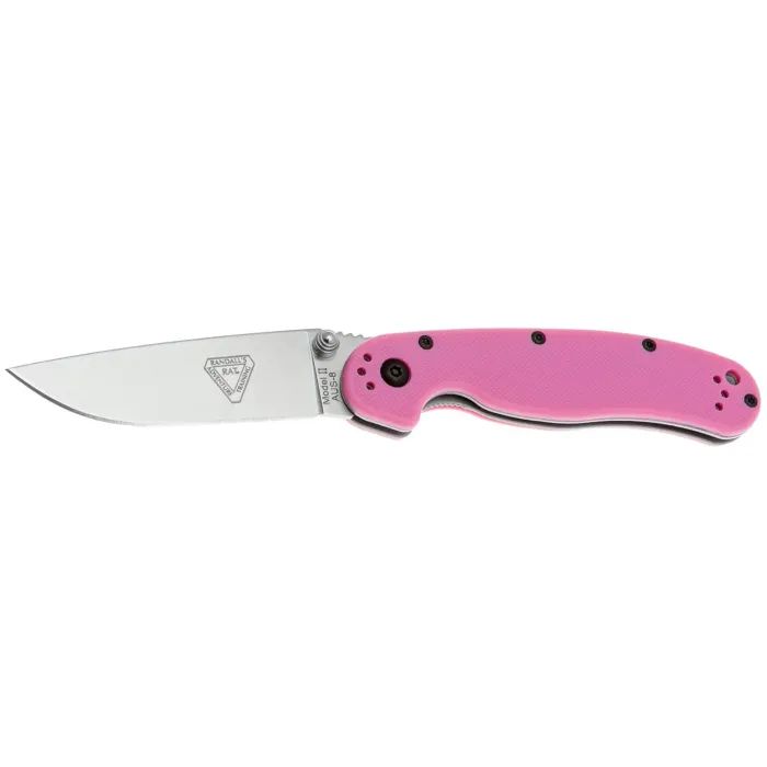 Нож Ontario Knife RAT II AUS-8 Black, Black Blade (ON8861)