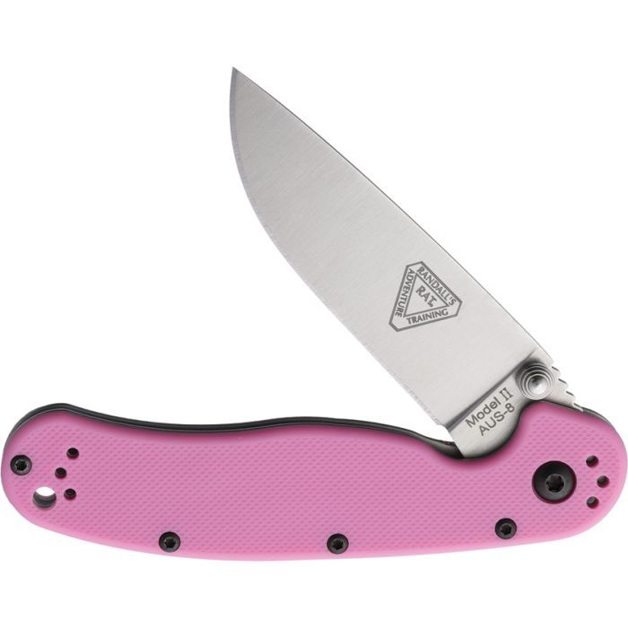 Нож Ontario Knife RAT II AUS-8 Black, Black Blade (ON8861) изображение 3