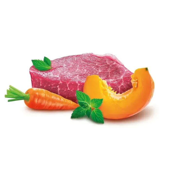 Сухий корм для собак Home Food ADULT MINI/MEDIUM Hypoallergenic з телятиною, овочами та духмяними травами 10 кг (4820290090354) зображення 3