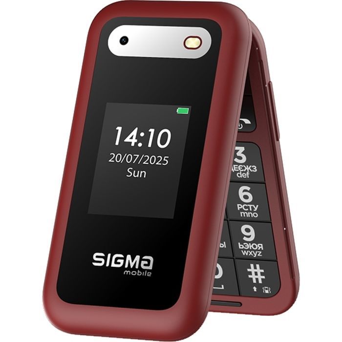Мобильный телефон Sigma X-style 281 CLIK Red (4827798151426) изображение 2