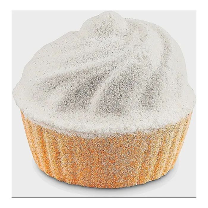 Бомбочка для ванни AquaShine Rainbow Кекс Бананова насолода 130 г (4820240940159) зображення 2