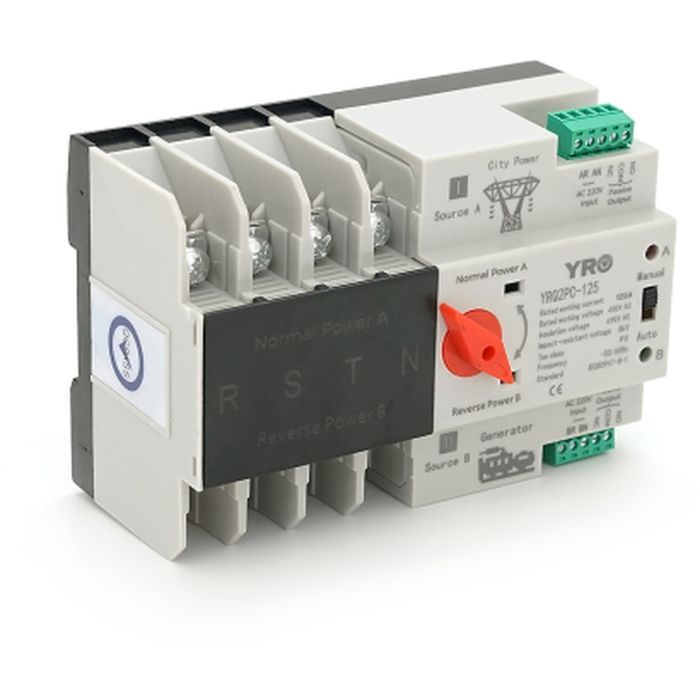 Автоматический выключатель YRO YRQ2PC-125-4P
