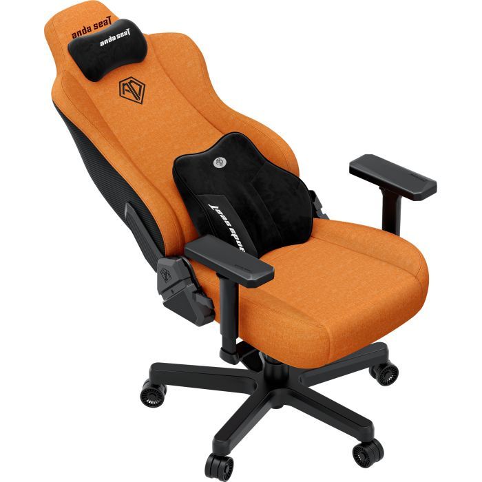 Крісло ігрове Anda Seat Kaiser 3E Fabric XL Orange (AD23YC-XL-09-O-CF-O01) зображення 7