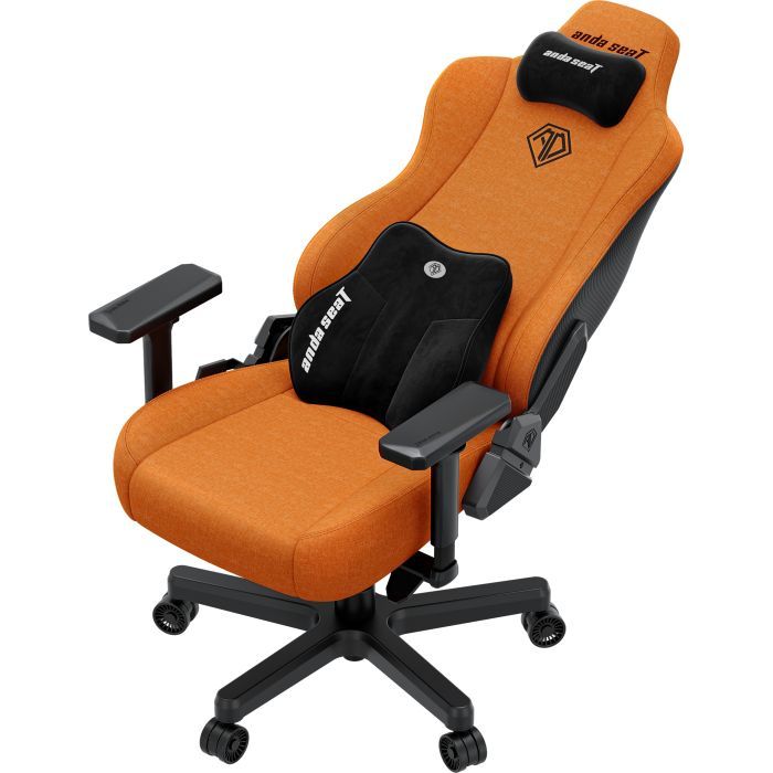 Крісло ігрове Anda Seat Kaiser 3E Fabric XL Orange (AD23YC-XL-09-O-CF-O01) зображення 8