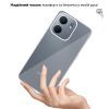 Чохол до мобільного телефона BeCover Silicone Oppo A5x 4G/5G Transparent (713789) зображення 4