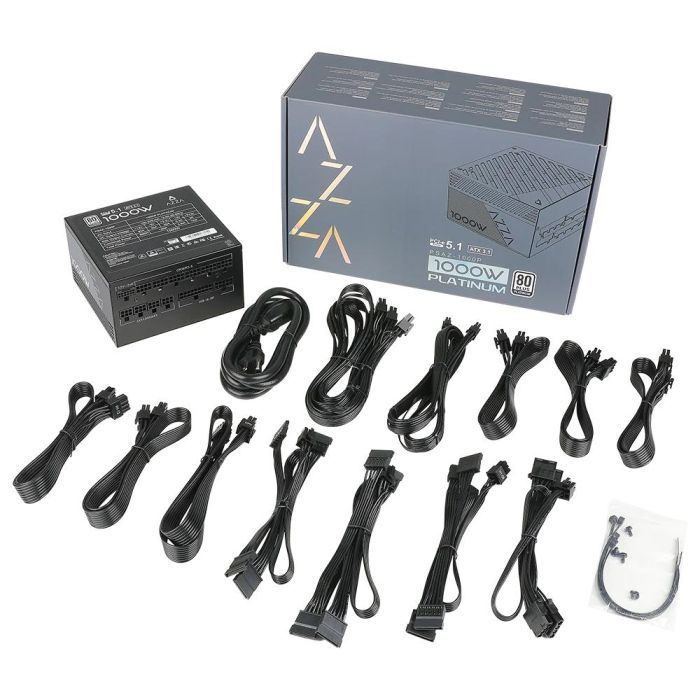 Блок живлення Azza 1000W PSAZ-1000P(ATX3.1) (PSAZ-1000P(ATX3.1)) зображення 4