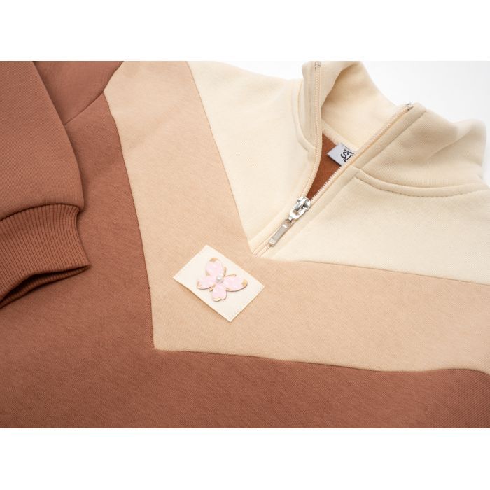 Спортивний костюм дитячий Smile флісовий (4233-116G-brown) зображення 6