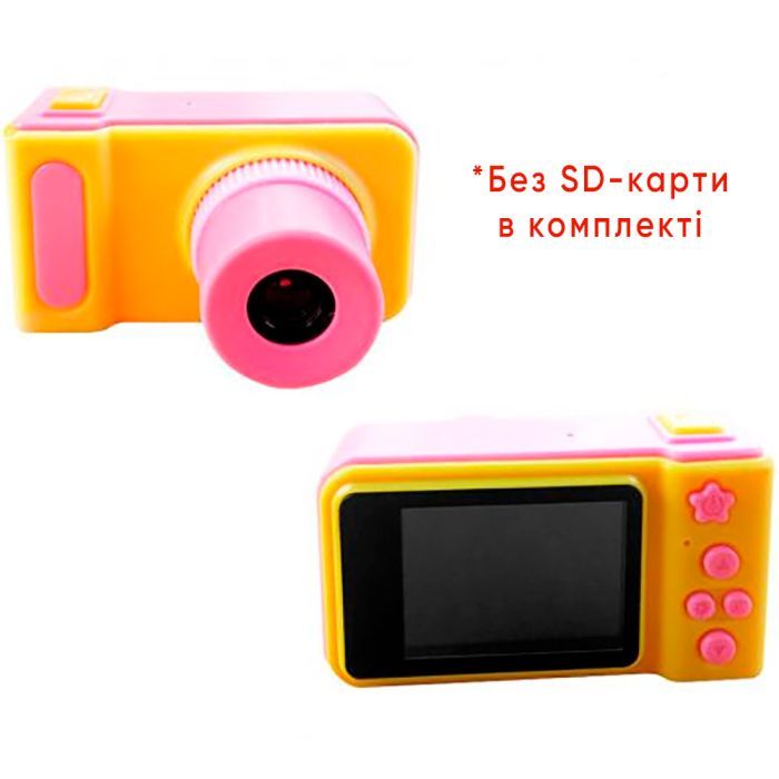 Дитячий фотоапарат Evo-kids цифровий Yellow (Photo-01 PN-Y) > ціни в Києві та Україні Дитячий фотоапарат Evo-kids цифровий Yellow (Photo-01 PN-Y)