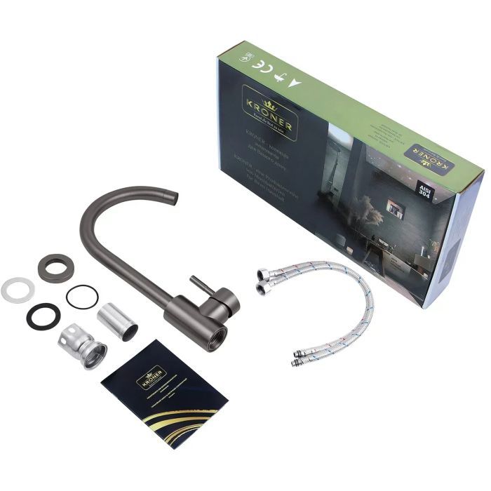 Змішувач Kroner Klassisch-SCH035PVD (CV024351) зображення 8