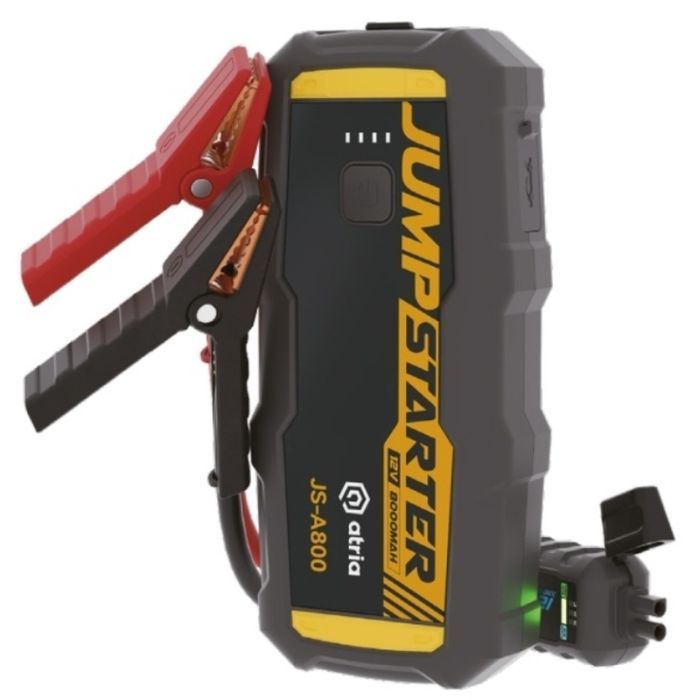 Пуско зарядное устройство Atria 8000mAh 800A QC18W LED фонарик (JS-A800) изображение 2
