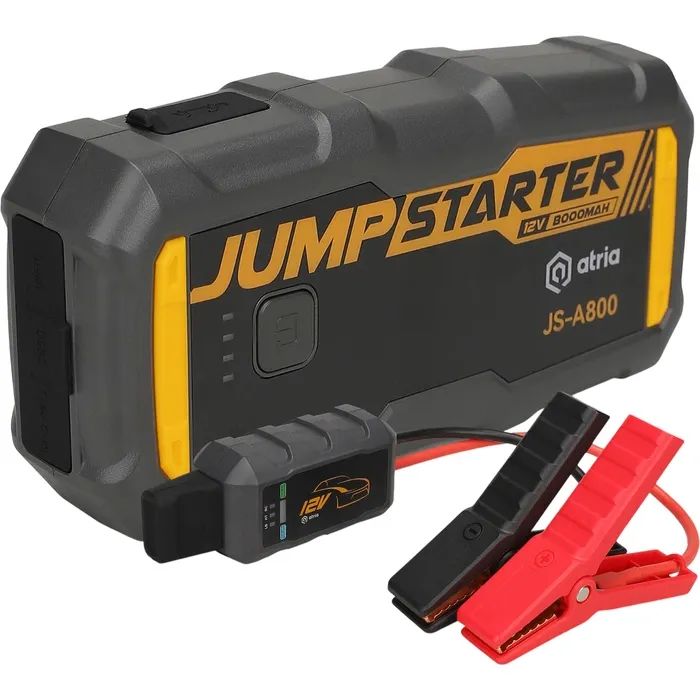 Пуско зарядное устройство Atria 8000mAh 800A QC18W LED фонарик (JS-A800) изображение 3