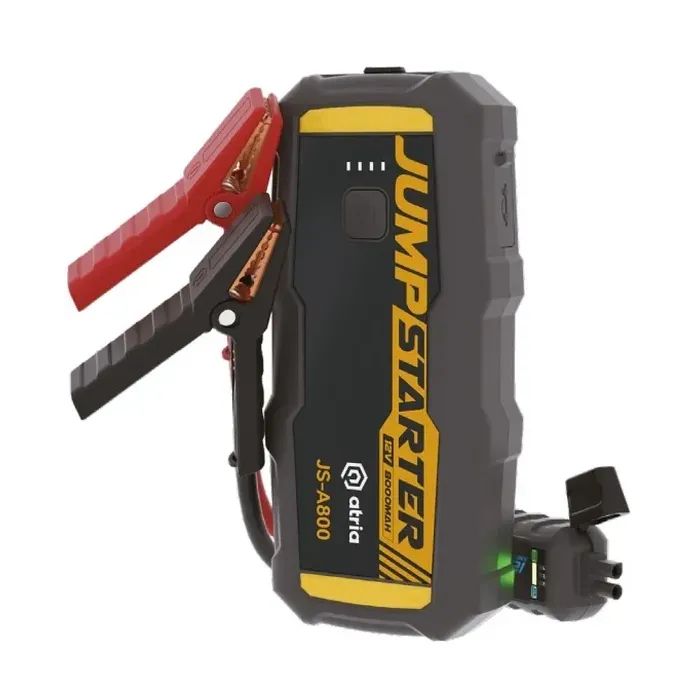 Пуско зарядное устройство Atria 8000mAh 800A QC18W LED фонарик (JS-A800) изображение 4