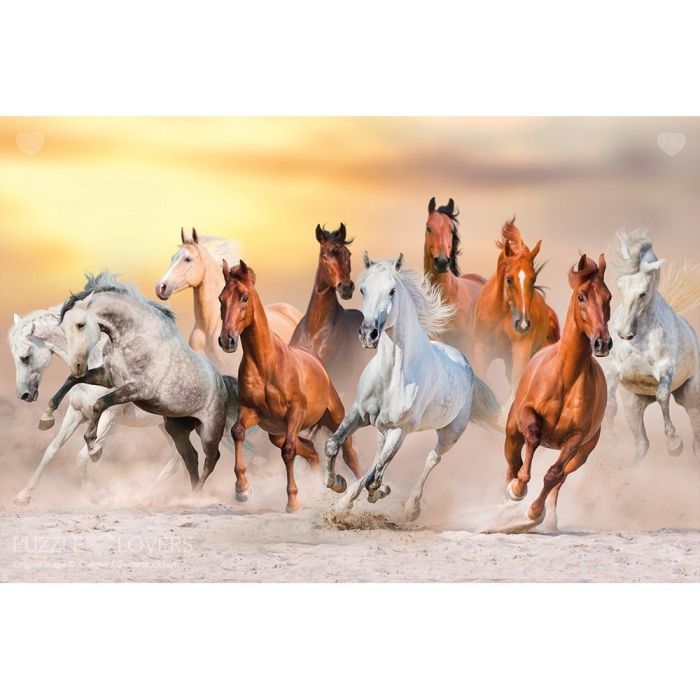 Пазл Tactic Дикие лошади, 1000 элементов (56754) изображение 2