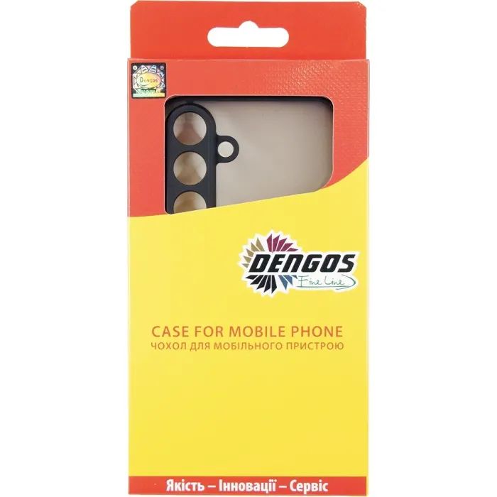 Чехол для мобильного телефона Dengos Matte Samsung Galaxy S25 FE Black (DG-TPU-MATT-169) изображение 5