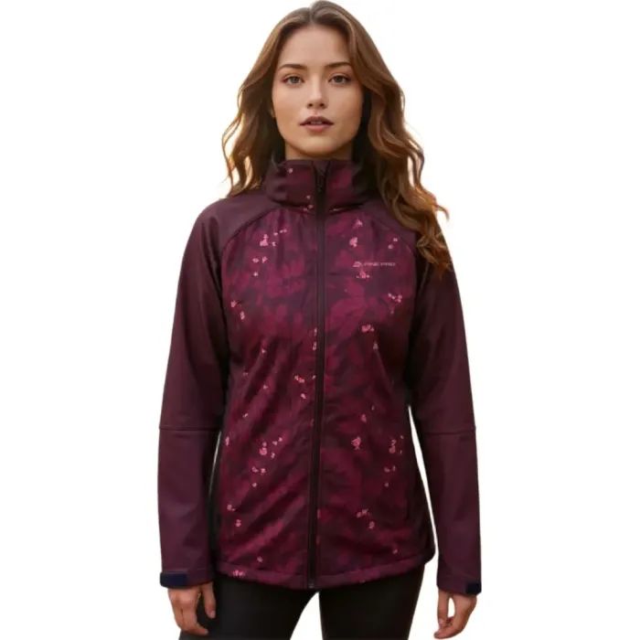 Куртка Alpine Pro Hoora LJCF590 853PA - XS - чорний/фіолетовий (007.022.0067)