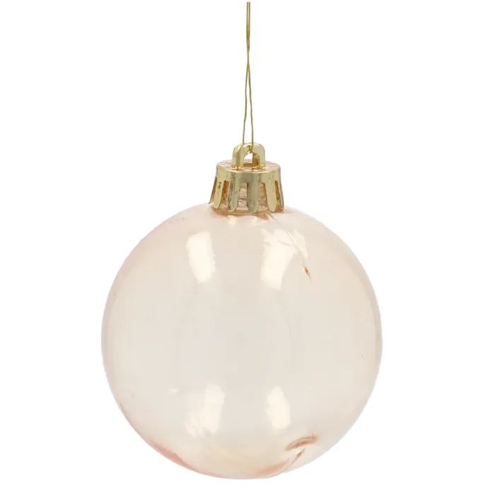 Елочная игрушка Chomik пластикові кульки 16 шт, 6см, мікс кольорів (5900779900004) изображение 3