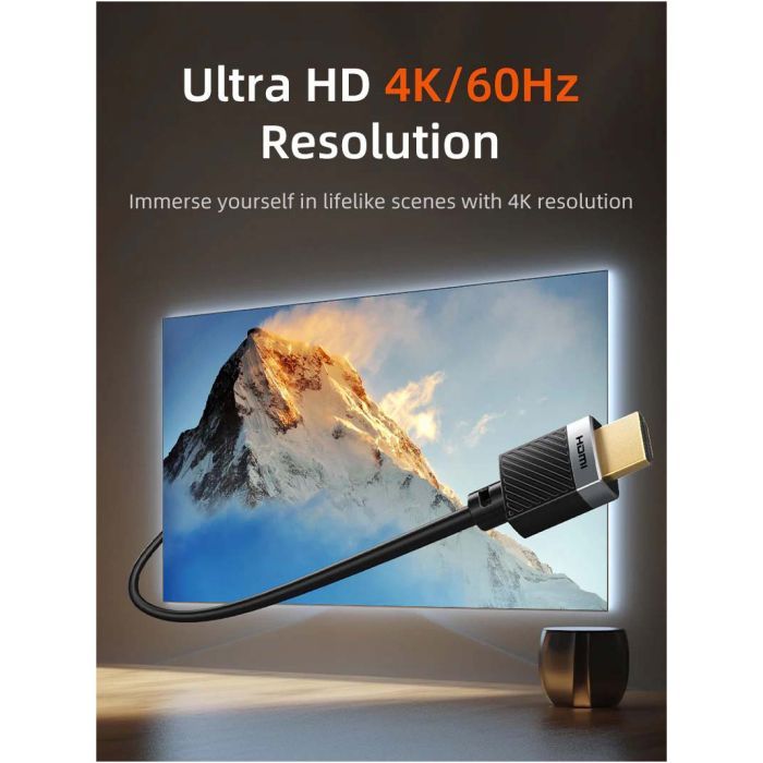 Кабель мультимедийный HDMI M to HDMI M 15.0m V2.0 4K60Hz Cabletime (CA915828) изображение 2