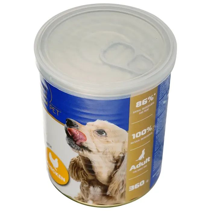 Консервы для собак PREMIUM PET с курицей 360 г (4820255191782) изображение 4