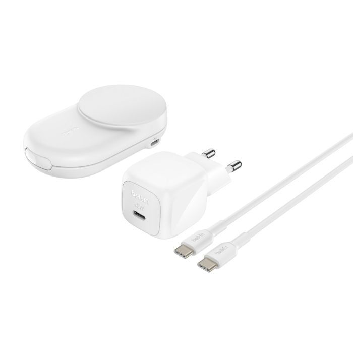 Зарядное устройство Belkin UltraCharge Wireless 2-in-1 25W white (WIZ039KQWH) изображение 6