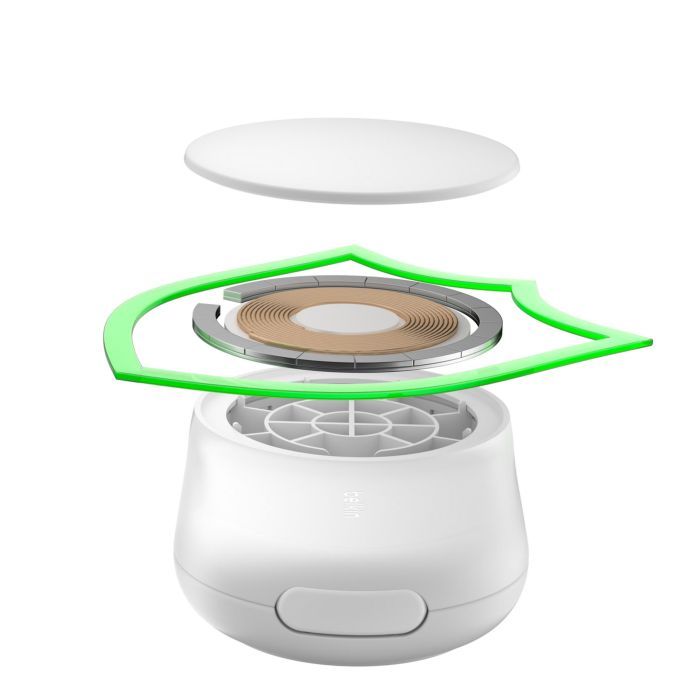 Зарядное устройство Belkin UltraCharge Wireless 2-in-1 25W white (WIZ039KQWH) изображение 7