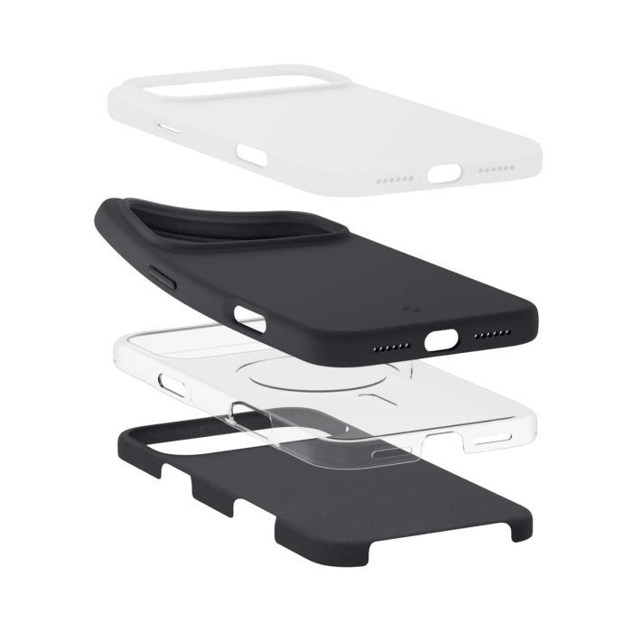 Чехол для мобильного телефона Spigen Silicone Fit MagFit iPhone 17 Pro Max Black (ACS10270) изображение 10