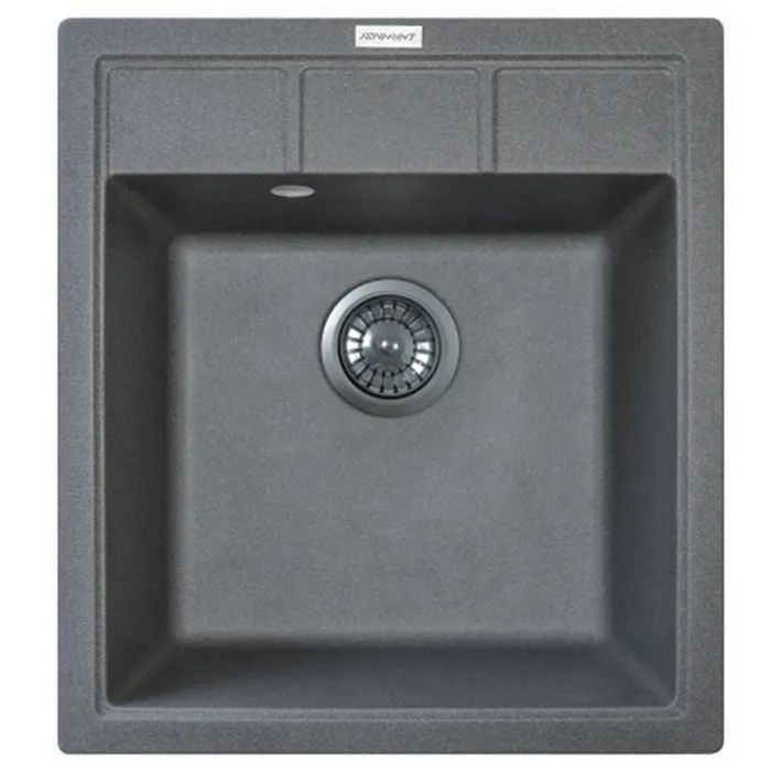 Мойка кухонная Adamant Brick сірий (4824296101204)