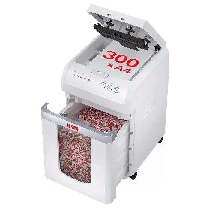 Знищувач документів HSM shredstar Autofeed X300 (4x12) (6060162) зображення 3