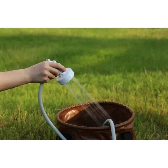 Душ портативний Flextail Max Shower з насосом на акумуляторі білий (6975755962535) зображення 10