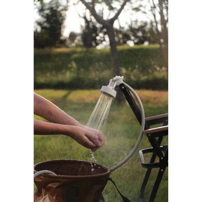 Душ портативний Flextail Max Shower з насосом на акумуляторі білий (6975755962535) зображення 12