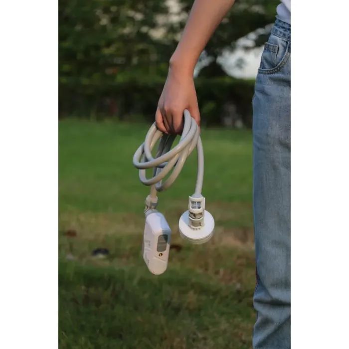 Душ портативний Flextail Max Shower з насосом на акумуляторі білий (6975755962535) зображення 3