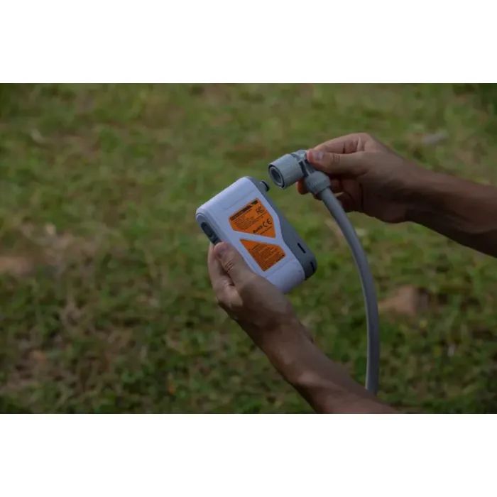 Душ портативний Flextail Max Shower з насосом на акумуляторі білий (6975755962535) зображення 8