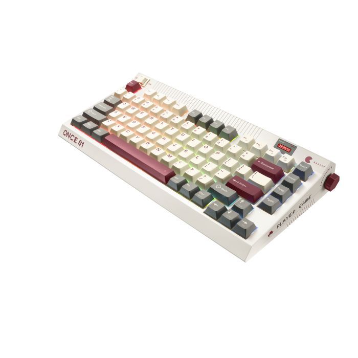 Клавіатура Thunderobot ONCE81 Tri-mode Fire Switch UA Gray (6974511793598) зображення 5