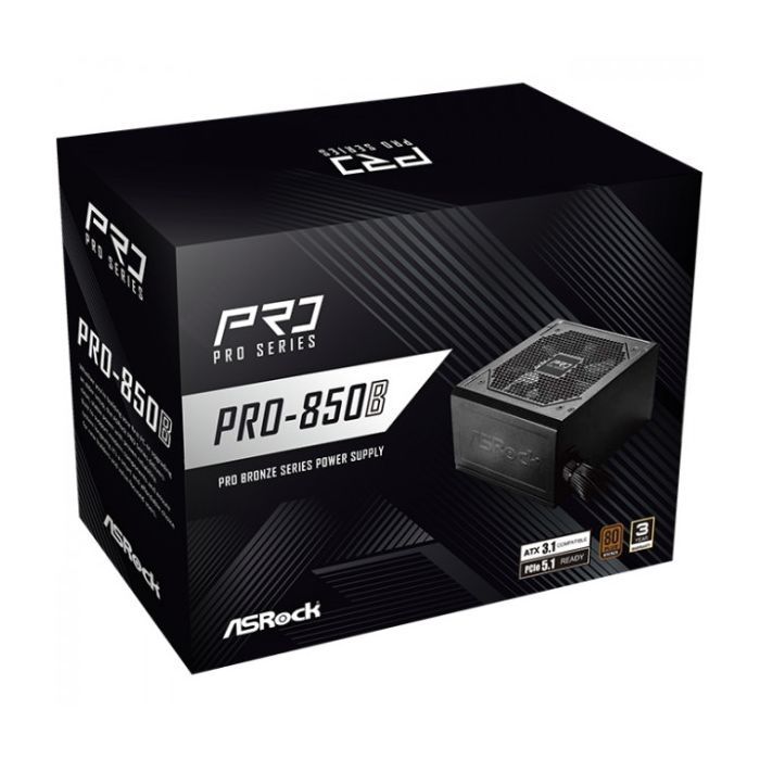 Блок питания ASRock 850W (PRO-850B) изображение 5