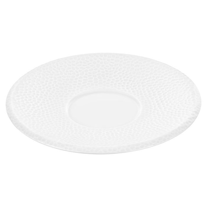Блюдце Ardesto Ancona, 11.4см, порцеляна, білий (AR3558)